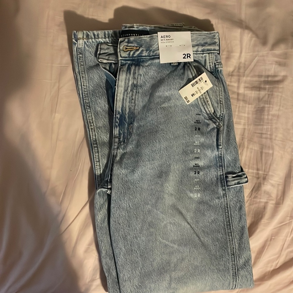 NEW WITH TAGS aeropostale 90s baggy jeans